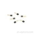 Cabeçalho de pino de 3,0 mm de plástico de duas camadas 2P